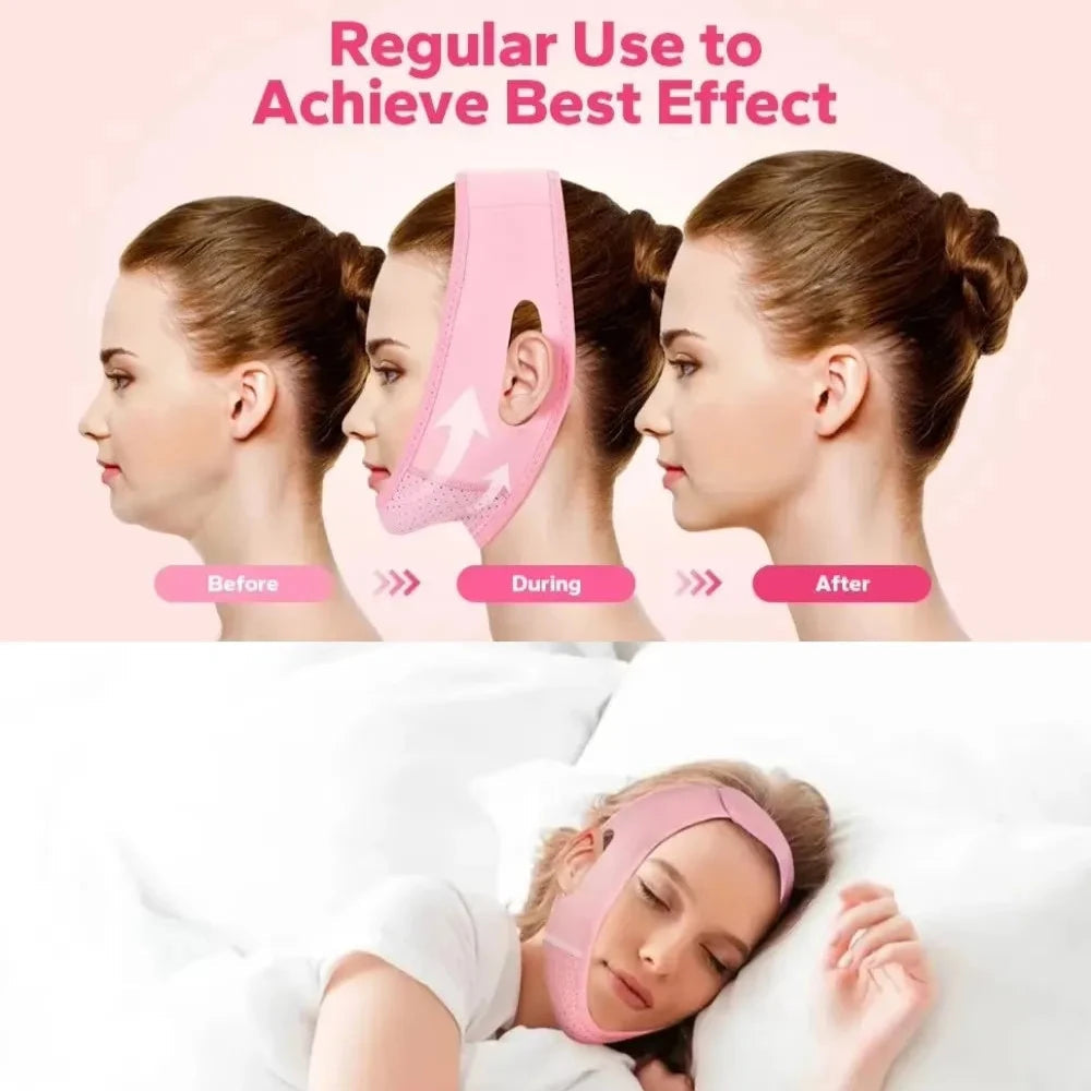 banda facial reafirmante efecto V-Line