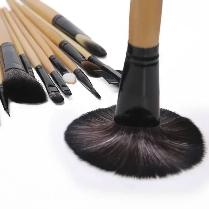 Set de Brochas de Maquillaje 24 Unidades