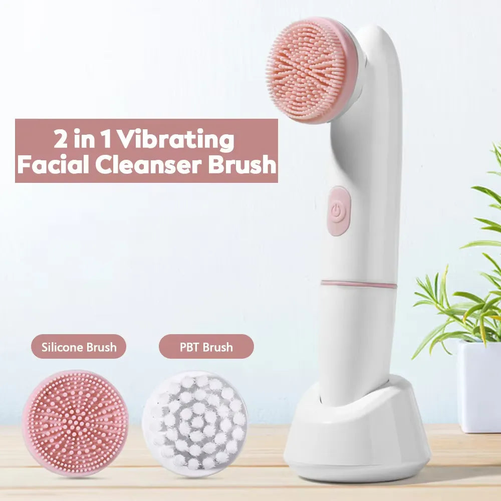 Cepillo Facial Eléctrico de Limpieza Profunda