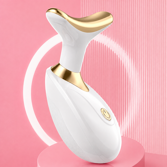 Masajeador Facial y de Cuello con Microcorriente