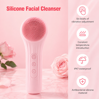 Cepillo de limpieza facial sónico