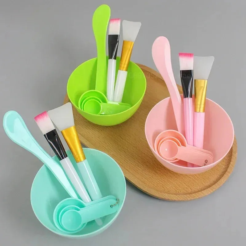 Set de Brochas para Mascarillas Faciales 7 Piezas