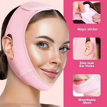 banda facial reafirmante efecto V-Line