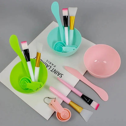 Set de Brochas para Mascarillas Faciales 7 Piezas